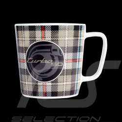 Porsche Tasse 911 Turbo No. 8 50. Jahrestag Tartan Turbonite WAP0501500S50Y