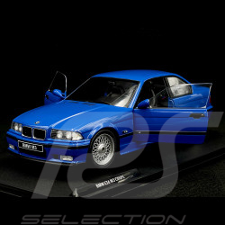 BMW E36 M3 Coupe 1990 Bleu Santorin 1/18 Solido S1803912