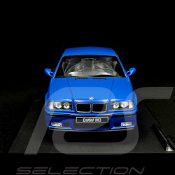 BMW E36 M3 Coupe 1990 Bleu Santorin 1/18 Solido S1803912