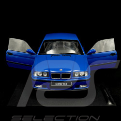 BMW E36 M3 Coupe 1990 Bleu Santorin 1/18 Solido S1803912