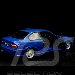 BMW E36 M3 Coupe 1990 Bleu Santorin 1/18 Solido S1803912