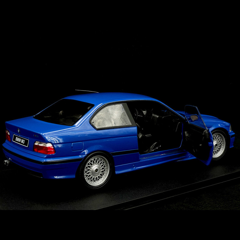 BMW E36 M3 Coupé 1:18 Solido, Colore Santorin Blue, Diecast, S1803912