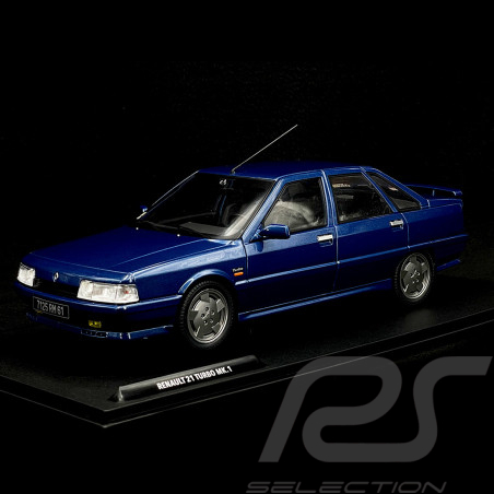 Renault 21 Turbo MK1 1988 Bleu Nuit 1/18 Solido S1807706