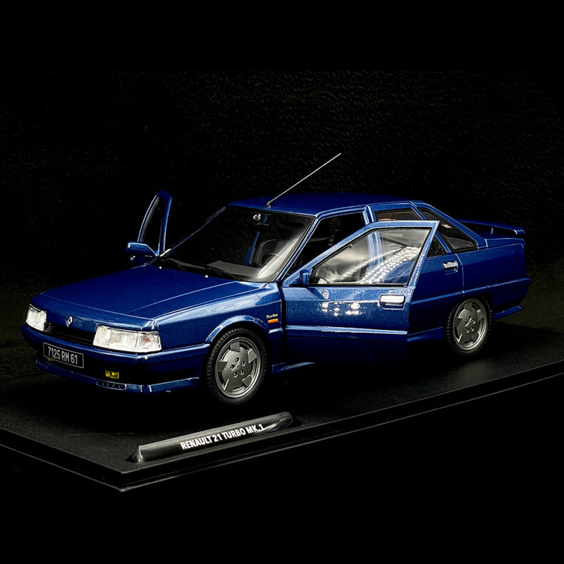 SOLIDO 1807706 RENAULT 21 Turbo Ph.1 - 1988 Bleu Nuit 1/18 prevente