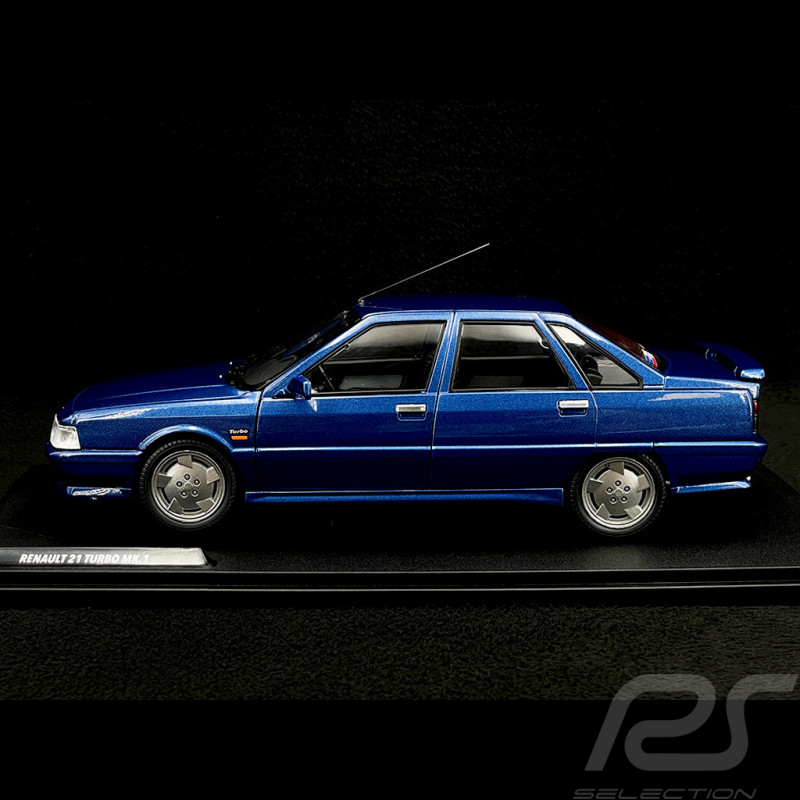 Renault 21 Turbo MK1 1988 Bleu Nuit 1/18 Solido S1807706