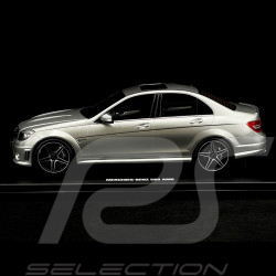 Mercedes-Benz C63 AMG 2008 Gris Argent 1/18 GT Spirit GT462