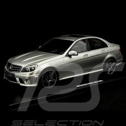 Mercedes-Benz C63 AMG 2008 Gris Argent 1/18 GT Spirit GT462