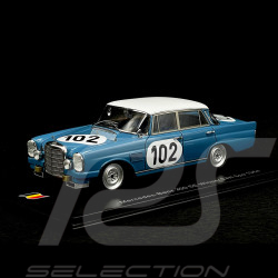 Mercedes-Benz 300 SE n° 102 Vainqueur 24h Spa 1964 1/43 Spark 43SPA1964