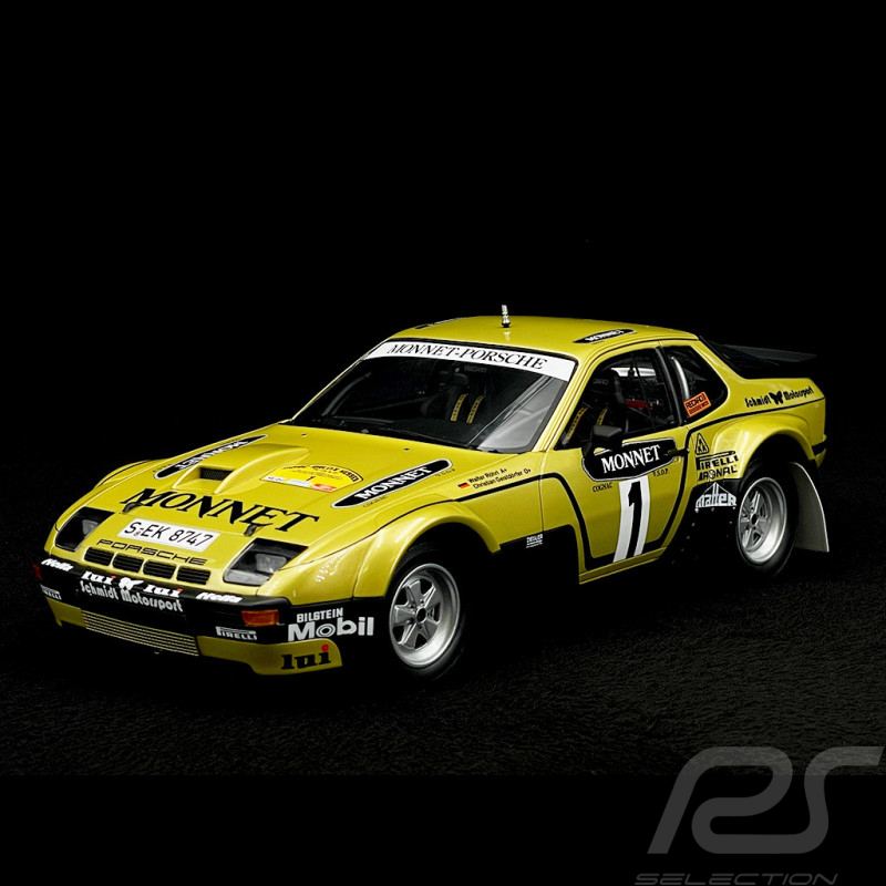 Porsche 924 Carrera GTS N° 1 Vainqueur Rallye Hessen 1981 1/18 Ottomobile OT442