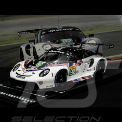 Porsche 911 RSR-19 Type 991 n° 92 Goodbye 8h Bahrain 2022 1/18 Ixo LEGT18-23030