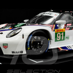 Porsche 911 RSR-19 Typ 991 n° 91 Goodbye 8h Bahrain 2022 1/18 Ixo LEGT18-23029