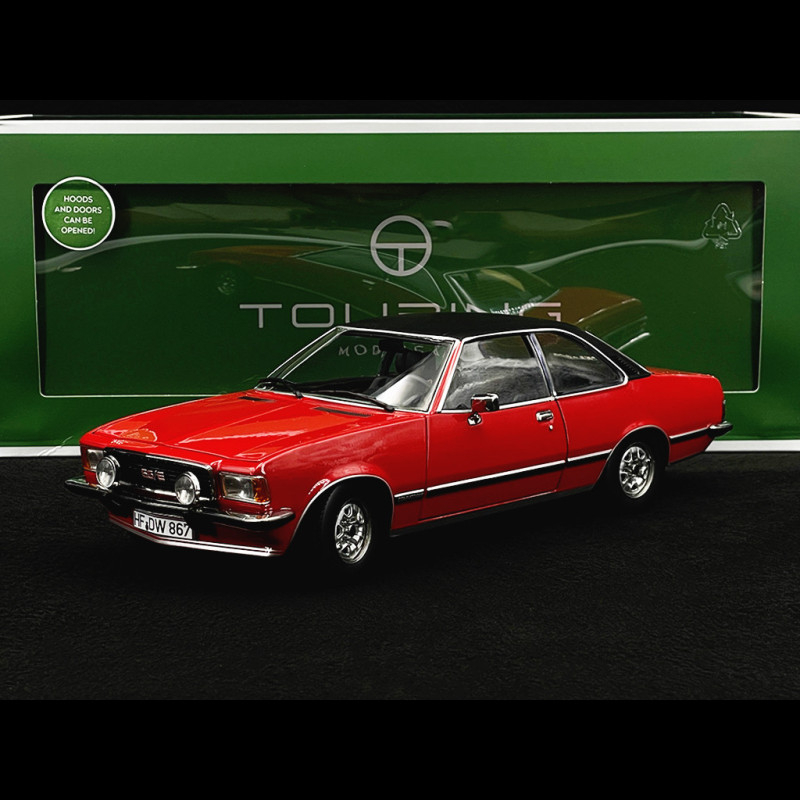 Opel Commodore B coupé Marron métal / toit Noir - PCX870344 - HO 1/87