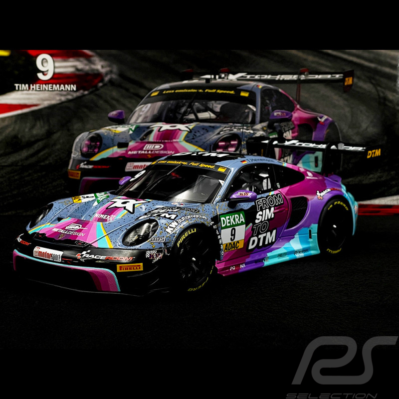 Porsche 911 GT3 R Type 992 n° 9 DTM 2023 1/18 Minichamps 113236309