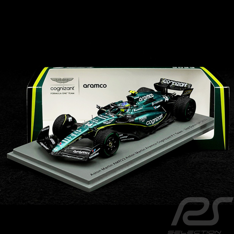 Aston Martin Cognizant AMR23 n° 14 2eme GP Pays-Bas 2023 1/43 Spark S8924