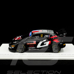 Toyota GR Yaris Rally1 HYBRID n° 17 2. Platz Rallye Monte Carlo 2024 1/43 Spark S6852