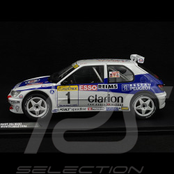 Peugeot 306 Maxi n° 1 2ème Rallye Monte Carlo 1996 1/18 Solido S1808305