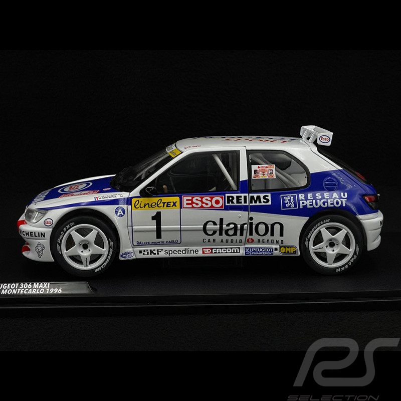 Peugeot 306 Maxi n° 1 Platz 2. Rallye Monte Carlo 1996 1/18 Solido S1808305