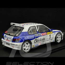 Peugeot 306 Maxi n° 1 2ème Rallye Monte Carlo 1996 1/18 Solido S1808305