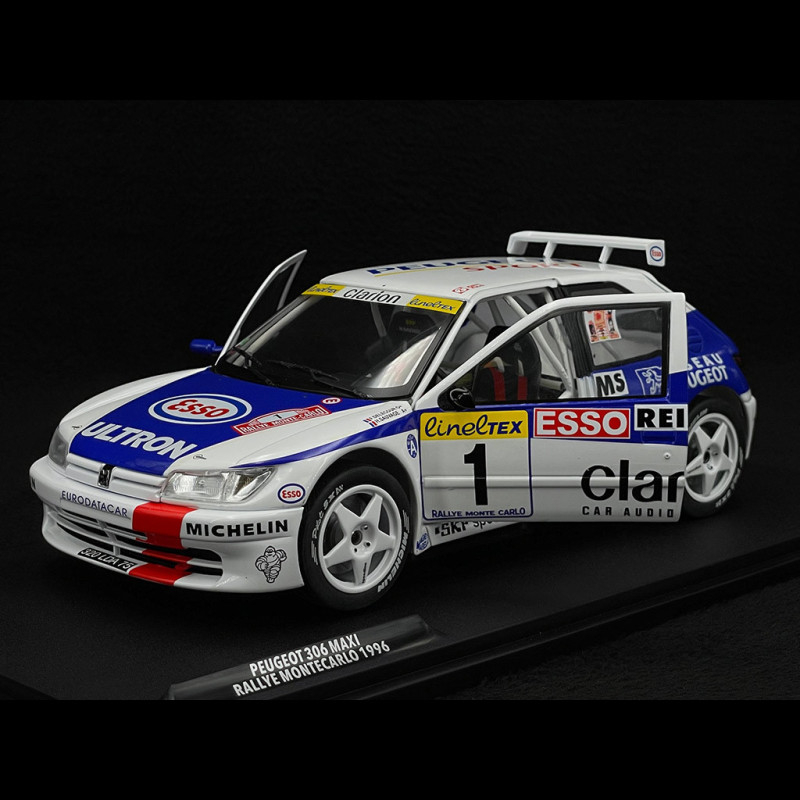 Cadre Photo Voiture Peugeot 306 MAXI 1/43 - Multicolore Bois 3 Photos - Neuf