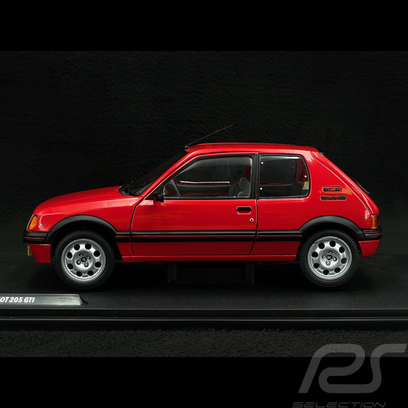 Peugeot 205 GTI 1.9L 1985 Rouge Vallelunga 1/18 Solido S1801702