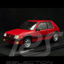 Peugeot 205 GTI 1.9L 1985 Rouge Vallelunga 1/18 Solido S1801702