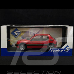 Peugeot 205 GTI 1.9L 1985 Rouge Vallelunga 1/18 Solido S1801702