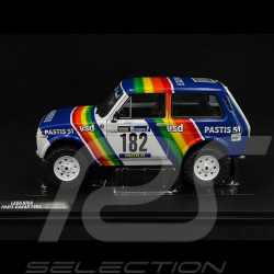 Lada Niva n° 182 Paris Dakar 1984 Jabouille / Sardou 1/18 Solido S1807305