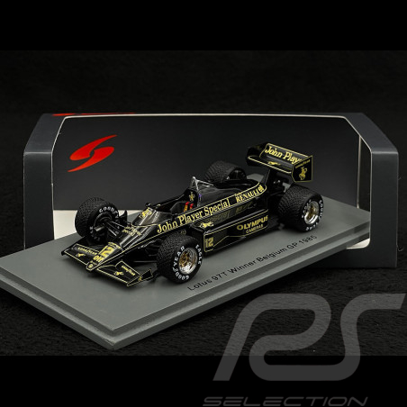 Lotus 97T n° 12 Vainqueur GP Belgique 1985 1/43 Spark S7154