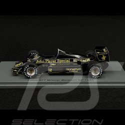 Lotus 97T n° 12 Vainqueur GP Belgique 1985 1/43 Spark S7154