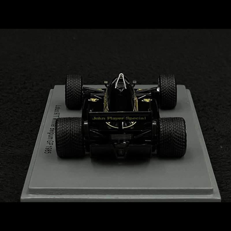 Modellino F1 Spark 1/43 Lotus 97T Winner Belgium GP 1985 #12 A. Senna | Motorsport Maranello