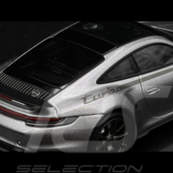 Porsche 911 Turbo 50 ans Anniversaire Type 992 2024 Gris Argent GT 1/43 Minichamps WAP0202110S50Y