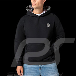 Porsche Sweatshirt 911 Turbo 50Y Collection Hoodie Black / Turbonite WAP480S50Y