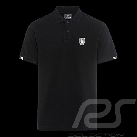 Porsche Polo Shirt 911 Turbo 50Y Collection Black / Turbonite WAP481S50Y - men