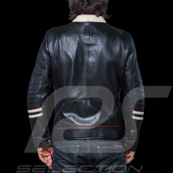 Steve McQueen Jacket Riverside Raceway 1966 Leather Black 27493-3046 - men