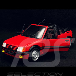 Peugeot 205 CTI 1986 Rouge Vallelunga 1/18 Solido S1806201