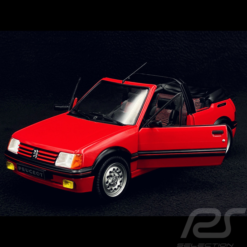Peugeot 205 CTI 1986 Rouge Vallelunga 1/18 Solido S1806201