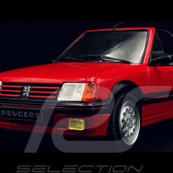 Peugeot 205 CTI 1986 Rouge Vallelunga 1/18 Solido S1806201