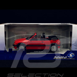 Peugeot 205 CTI 1986 Rouge Vallelunga 1/18 Solido S1806201