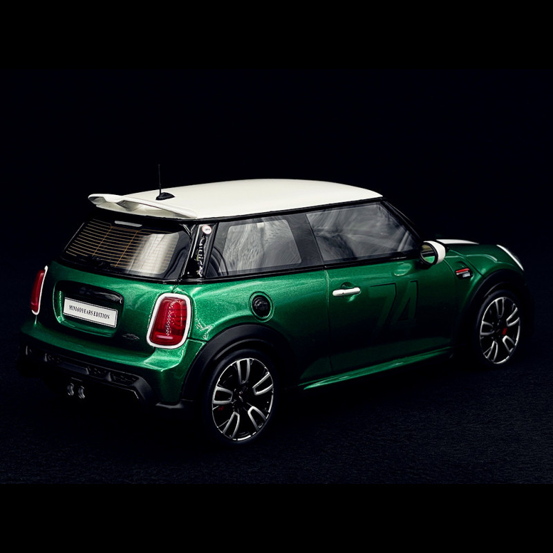 Mini Cooper F56 JCW 2023 British Racing Green 1 18 Ottomobile OT1098 mini-cooper-f56-jcw-2023-british-racing-green-1-18-ottomobile-ot1098
