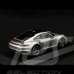 Porsche 911 Turbo 50 ans Anniversaire Type 992 2024 Gris Argent GT 1/43 Minichamps WAP0202110S50Y