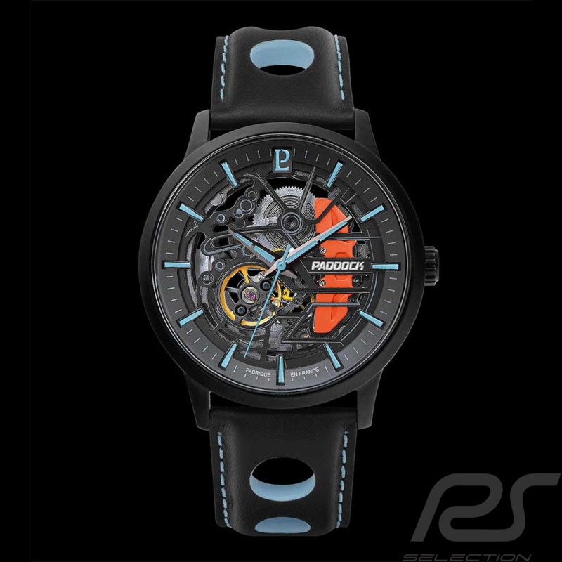 Automatikuhr Exklusive Set RS Selection x Pierre Lannier Racing doppeltes Lederarmband