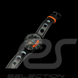 Automatic Watch Exclusive Set RS Selection x Pierre Lannier Racing Double Leather Strap