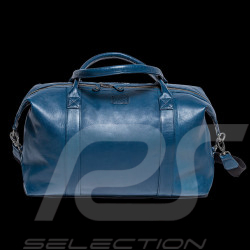 Big Leather bag Steve McQueen Le Mans 1971 Weekender 48h Royal Blue 27490-0012