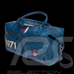 Big Leather bag Steve McQueen Le Mans 1971 Weekender 48h Royal Blue 27490-0012