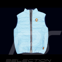 Gulf Reversible Jacket ärmellos wattiert himmelblau und marineblau GU242KS552-225 - Herren