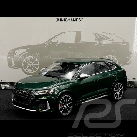 Audi RS Q3 Sportback 2019 Dark Green Metallic 1/18 Minichamps 155018102