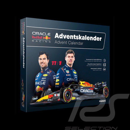 Red Bull RB19 Racing Formule 1 Advent calendar 2024 blue Redbull 1/43 Franzis 67235