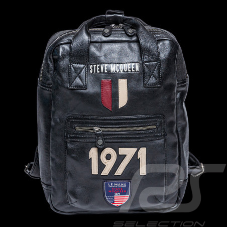 Backpack bag Steve McQueen 24h Le Mans 1971 Matt Black 27491-3046