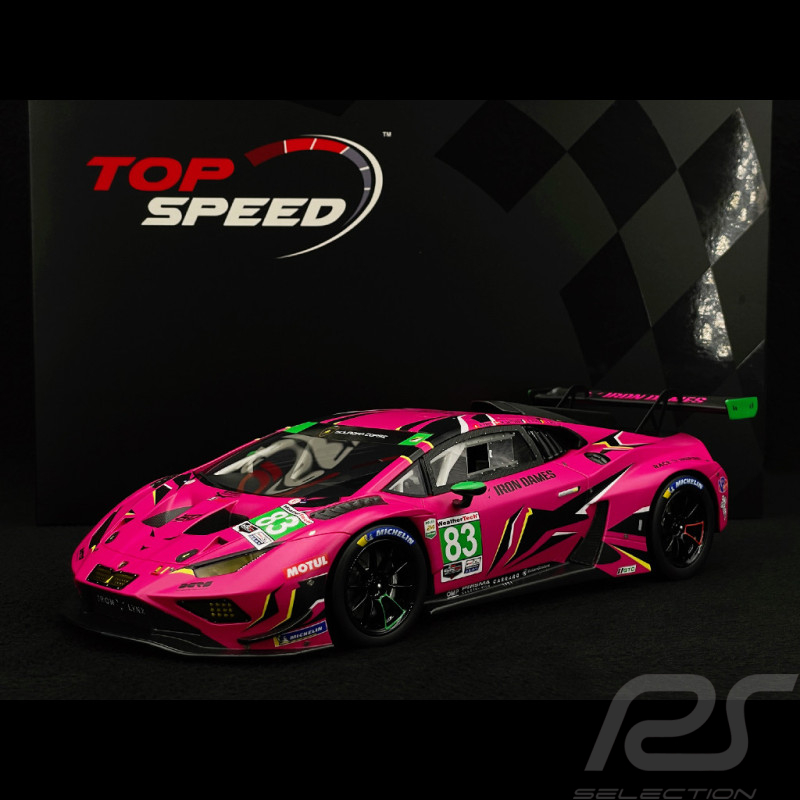 Lamborghini Huracán GT3 EV02 n° 83 24h Daytona 2023 1/18 TrueScale Models TS0532