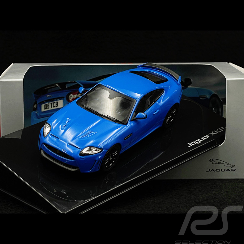 JAGUAR XKR-S 2011 French blue 1/43 Ixo 50JDCAXKRS